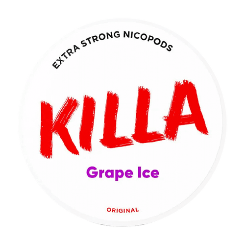 killa nic pouches grape ice