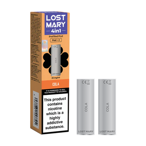 Lost Mary 4in1 | Pod Kit | Up To 3200 Puffs | 3 Pods For 12 Aquavape Lost Mary 4in1 | Pod Kit | Up To 3200 Puffs | 3 Pods For 12 Aquavape