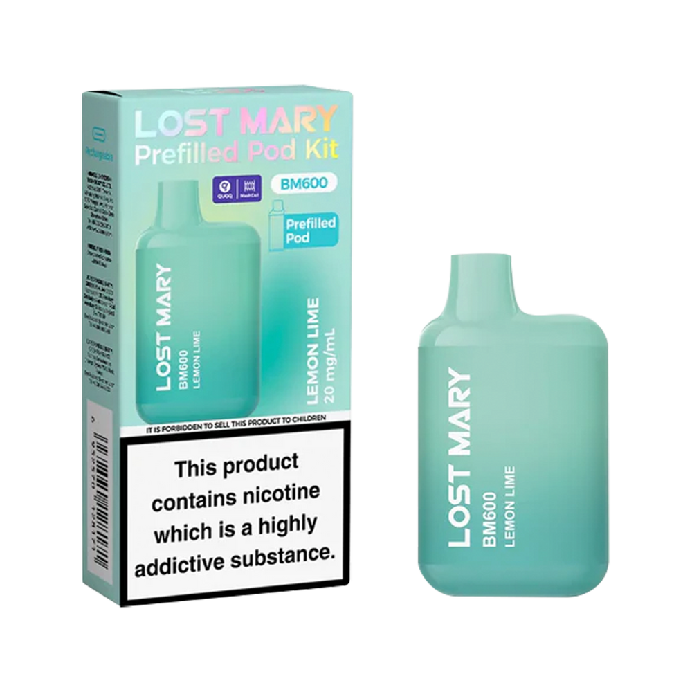 Lost Mary BM600 Prefilled Pod Kit - Rechargeable Vape Kit  Aquavape