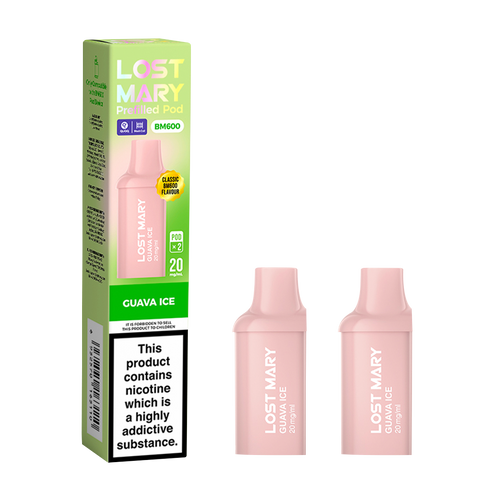 lost mary bm600 pods guava ice