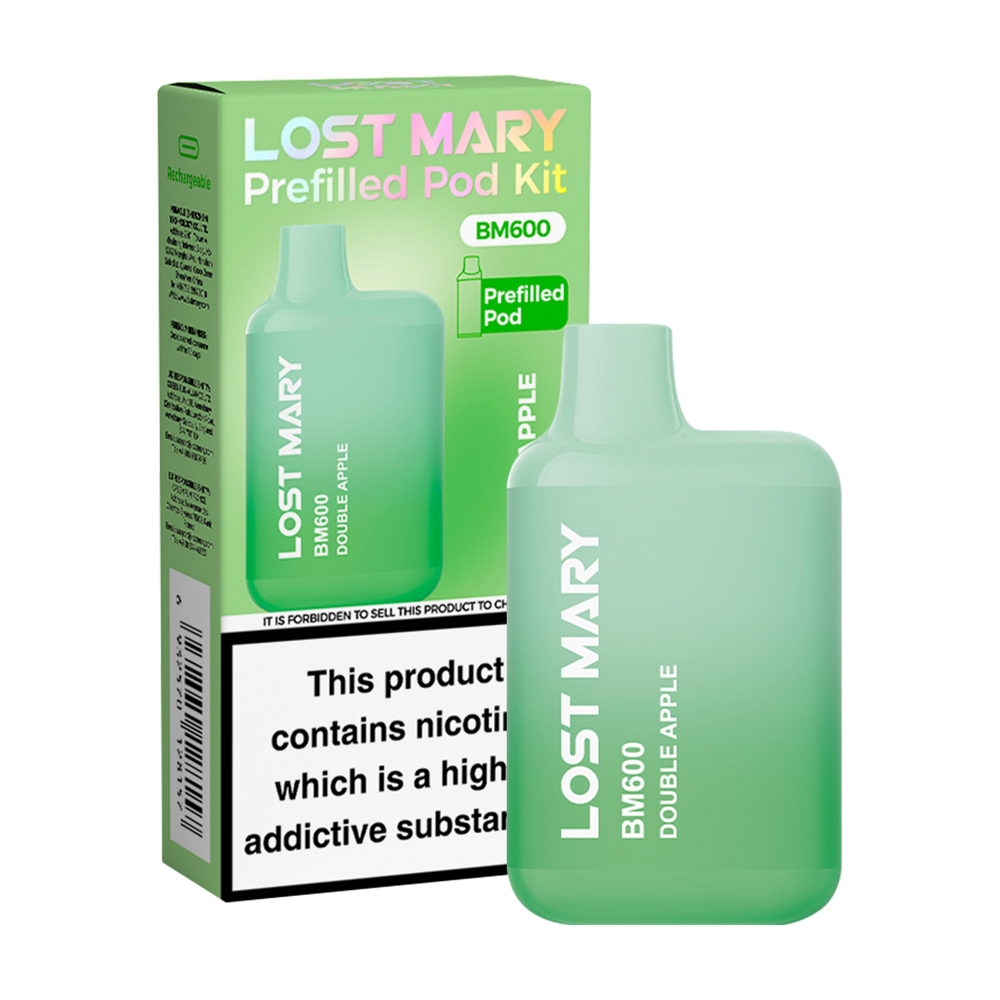 Lost Mary BM600 Prefilled Pod Kit Double Apple