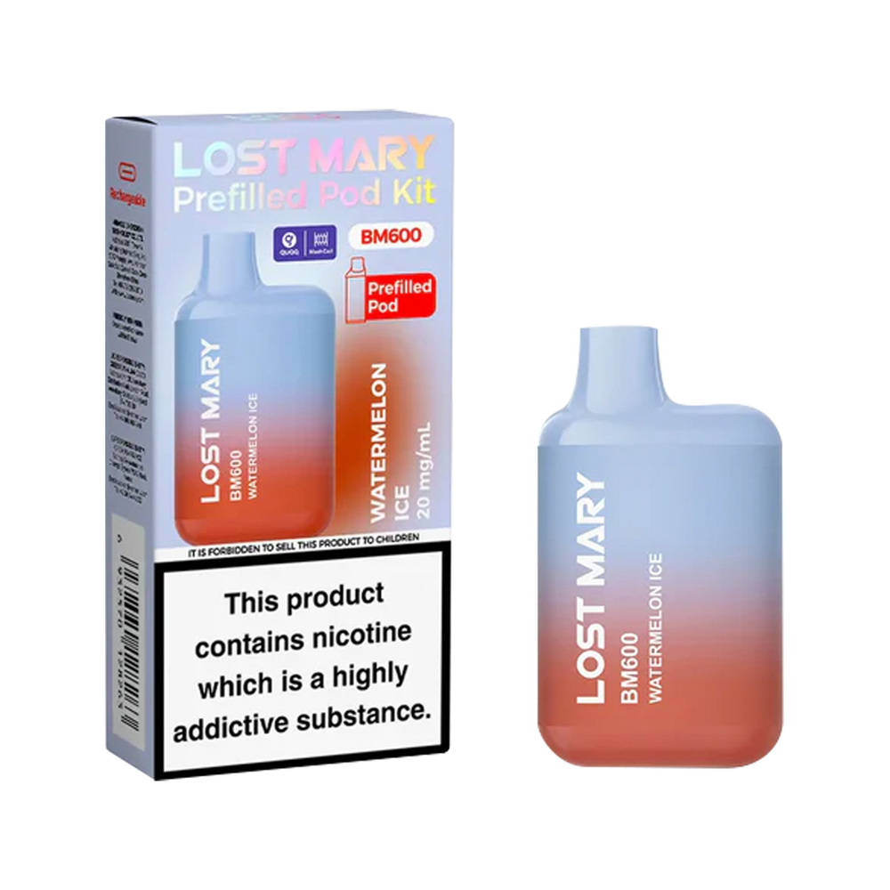 Lost Mary BM600 Prefilled Pod Kit watermelon ice