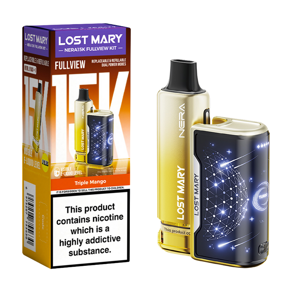 lost mary nera 15k kit triple mango