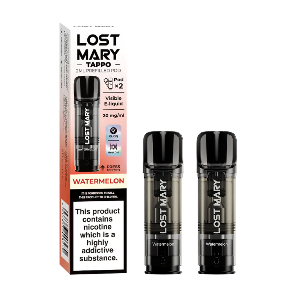 lost mary tappo pods pack of 2 watermelon new