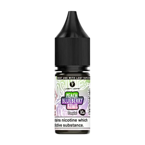 lost vape nic salt peach blueberry kiwi bar salts 10ml