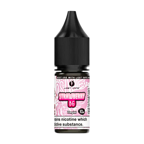 lost vape nic salt strawberry bg bar salts 10ml