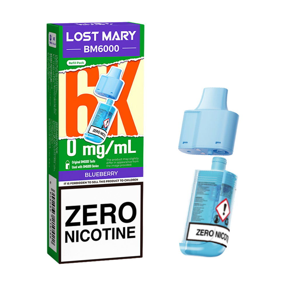 Blueberry Lost Mary BM6000 Refill Pack