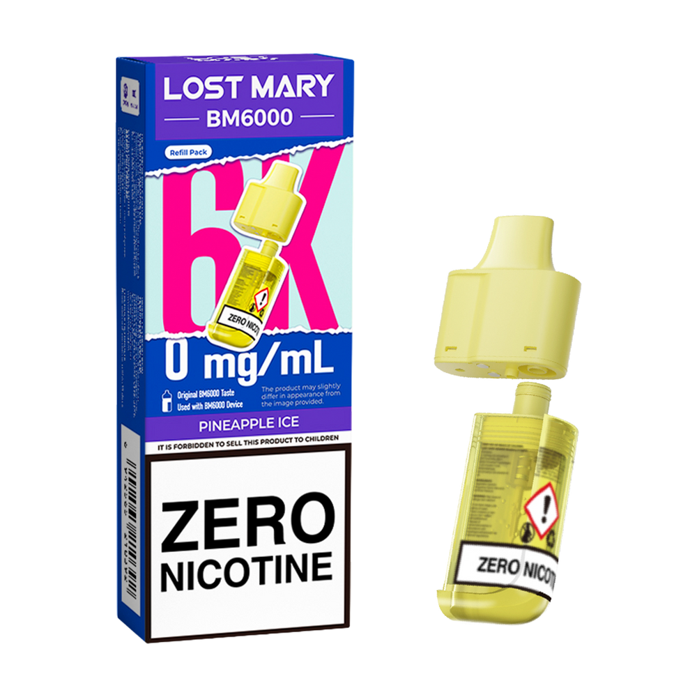 Pineapple Ice Lost Mary BM6000 Refill Pack 0mg