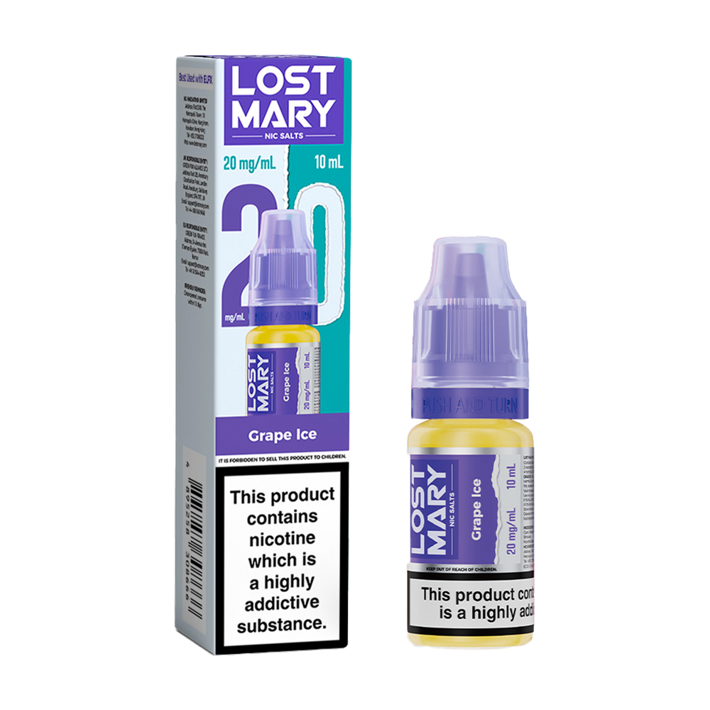 lost mary nic salts grape ice