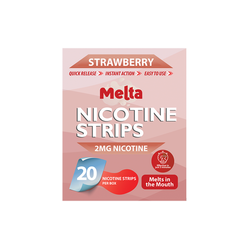 Strawberry Melta Nicotine Strips