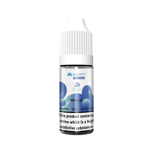 mr blue nic salt by hayati pro max 10ml