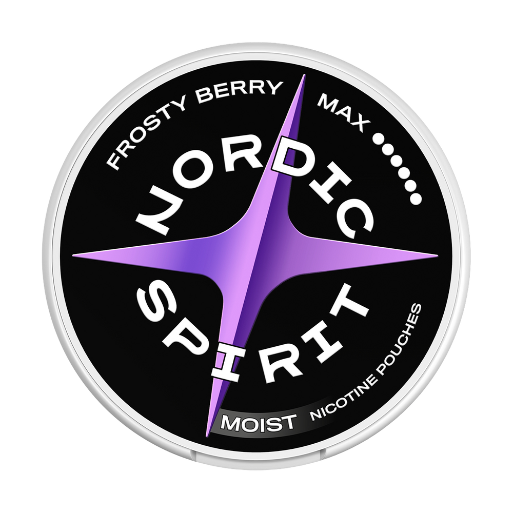 Frosty Berry Nordic Spirit Nicotine Pouches forest berry max