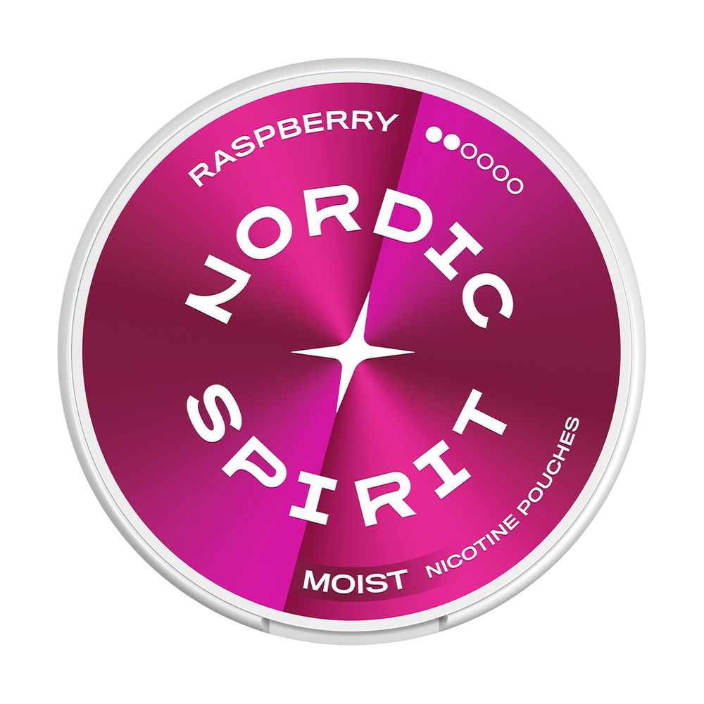 nordic spirit nicotine pouches raspberry reg