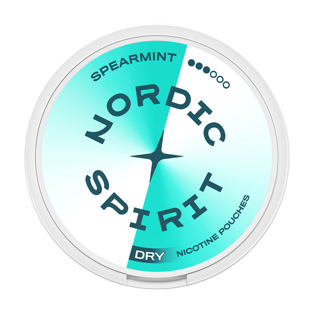 nordic spirit nicotine pouches spearmint strong