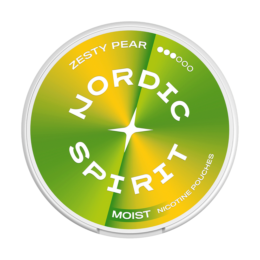 Zesty Pear Nordic Spirit Nicotine Poucheszesty pear strong