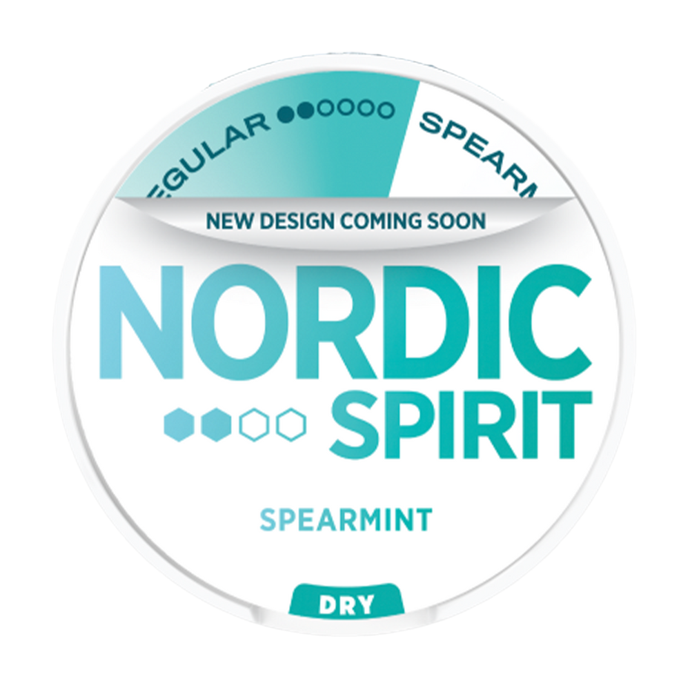 Spearmint Nordic Spirit Nicotine Pouches