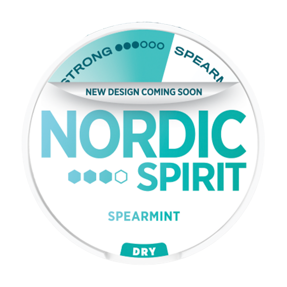 Spearmint Nordic Spirit Nicotine Pouches