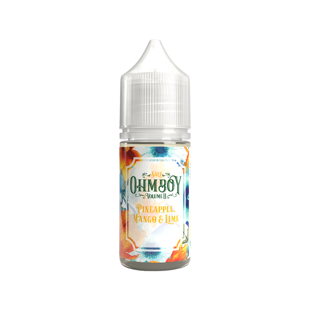 ohm boy volume ii salt pineapple mango lime 10ml