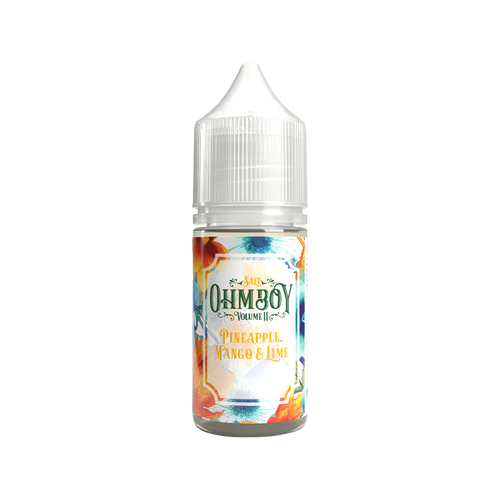 ohm boy volume ii salt pineapple mango lime 10ml