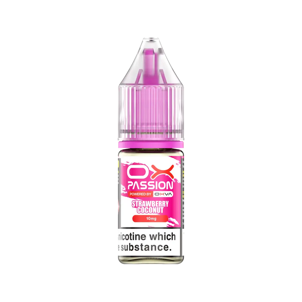 oxva ox passion nic salts strawberry coconut