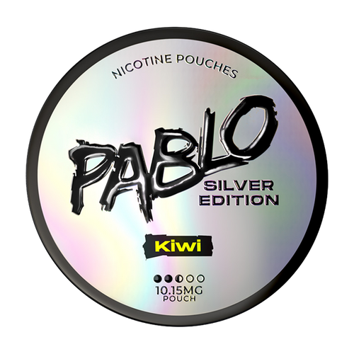 pablo nicotine pouches silver edition kiwi