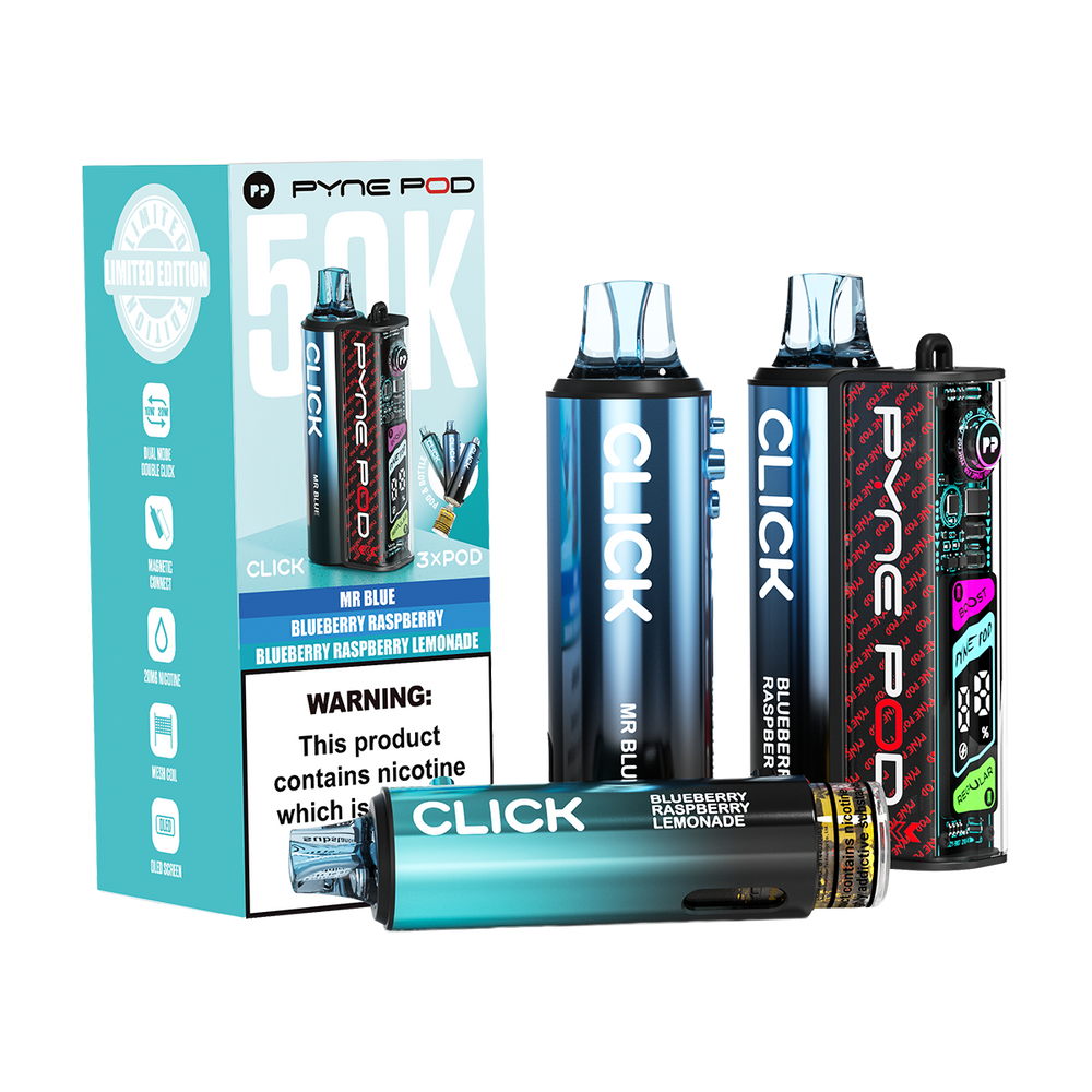 pyne pod click 50k kit blue edition