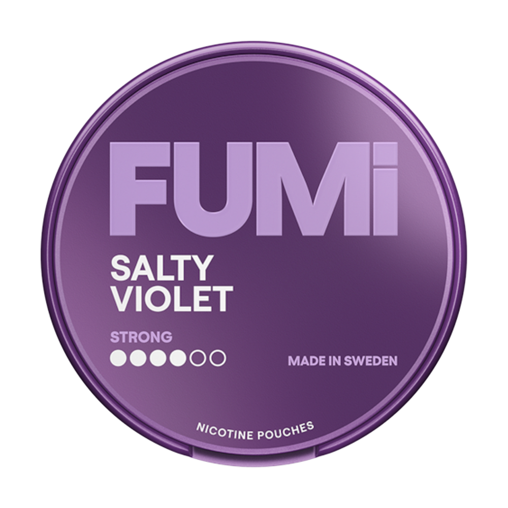 Salty Violet FUMI Nicotine Pouches strong