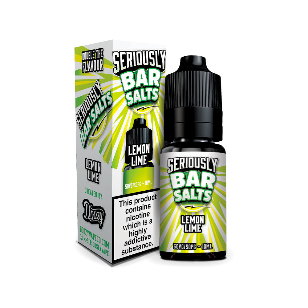 Lemon Lime by Seriously Bar Salts 10ml