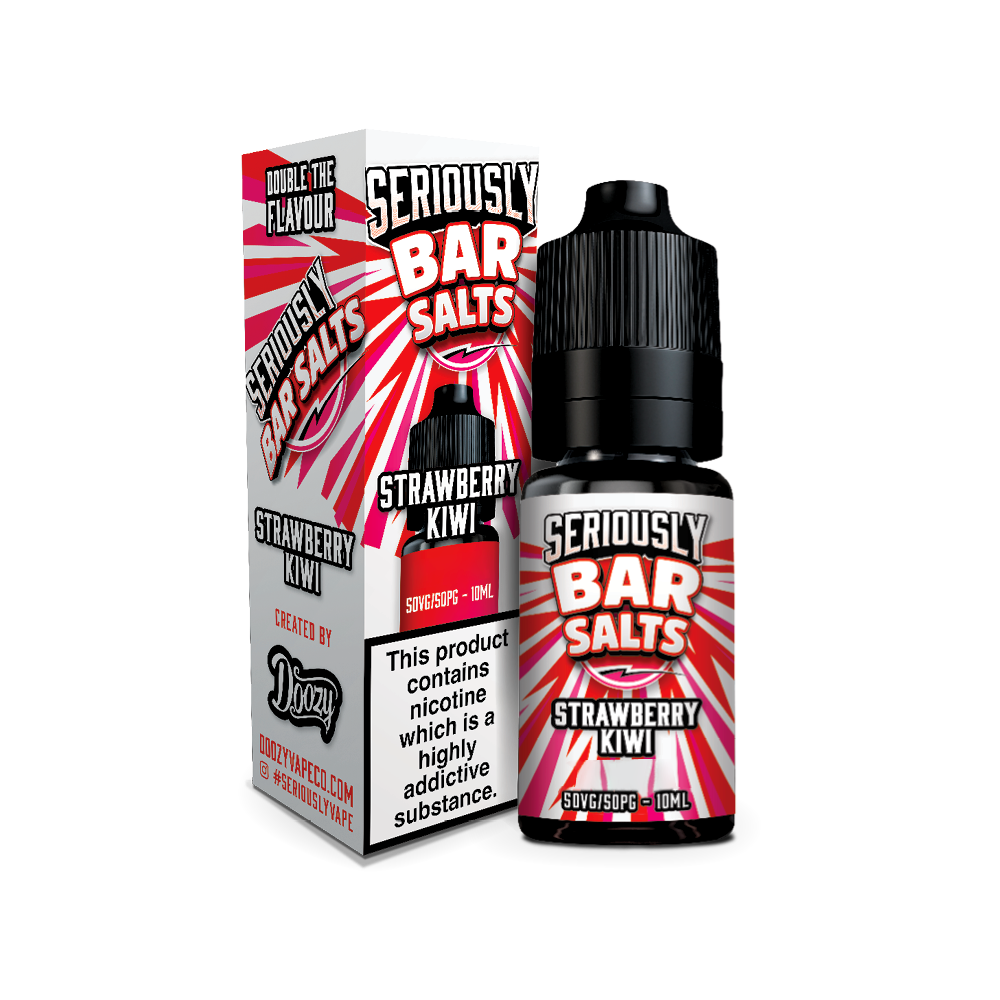 Strawberry Kiwi by Seriously Bar Salts 10ml