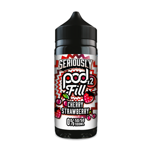 seriously pod fill 2 cherry strawberry 100ml