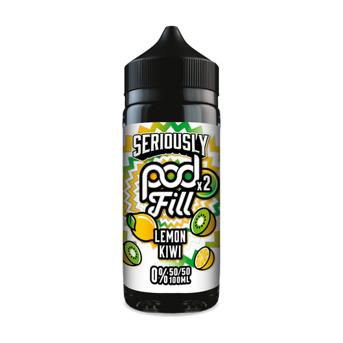 seriously pod fill 2 lemon kiwi 100ml