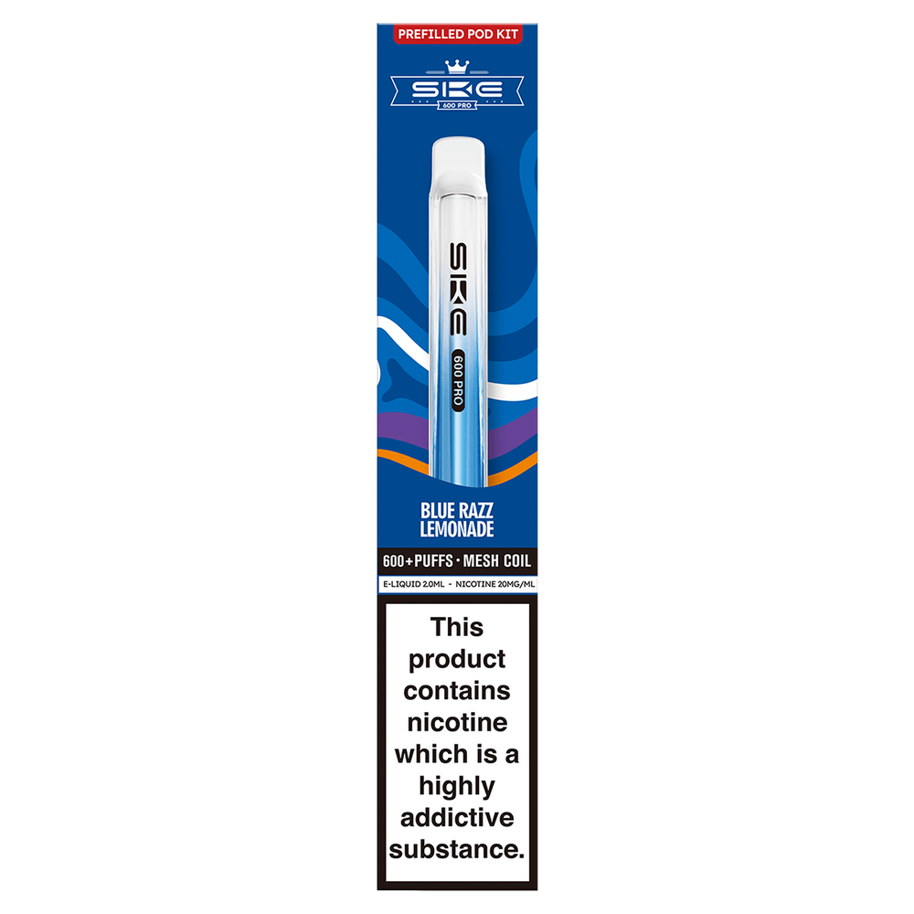 SKE 600 Pro Prefilled Pod Kit - Blue Razz Lemonade