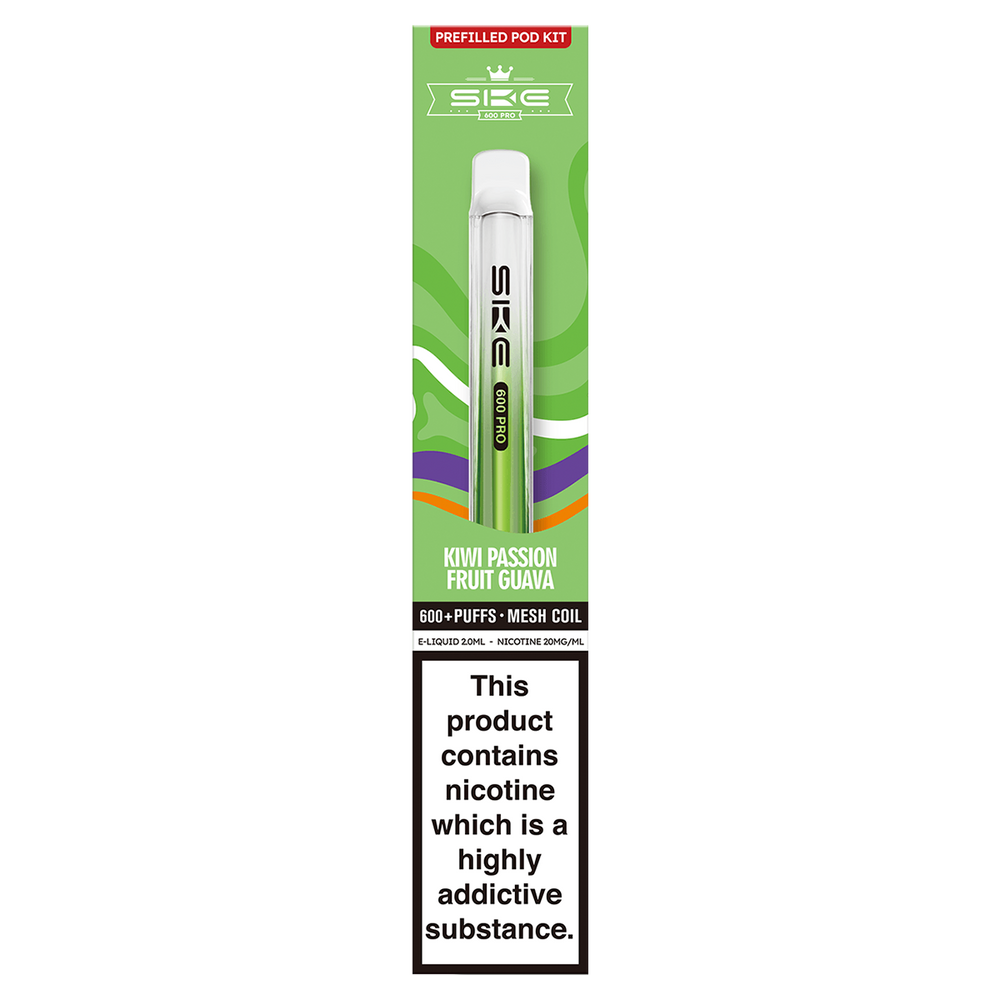 SKE 600 Pro Prefilled Pod Kit - Kiwi Passion Fruit Guava