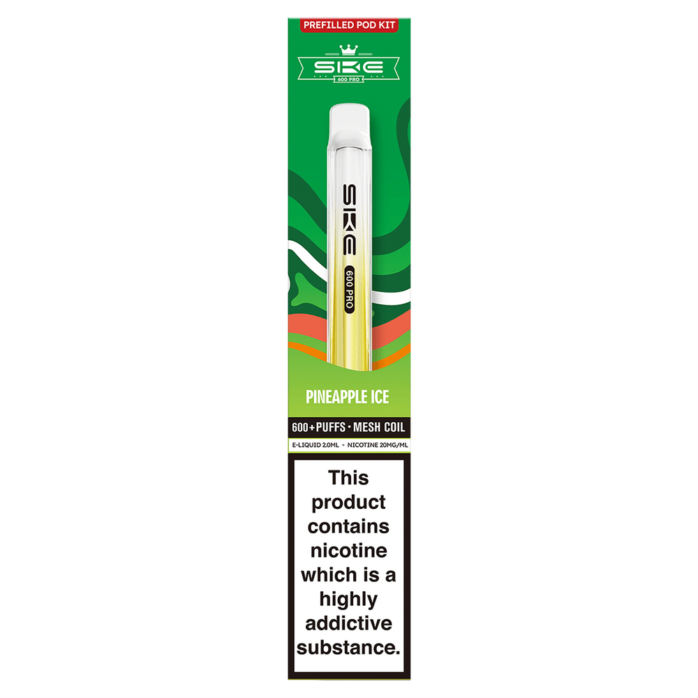 SKE 600 Pro Prefilled Pod Kit - Pineapple Ice
