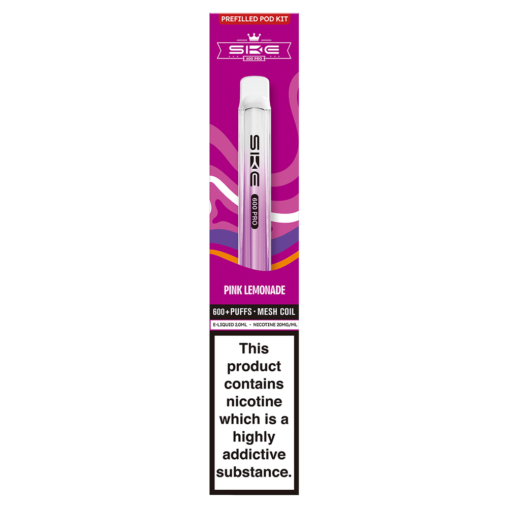 SKE 600 Pro Prefilled Pod Kit - Pink Lemonade