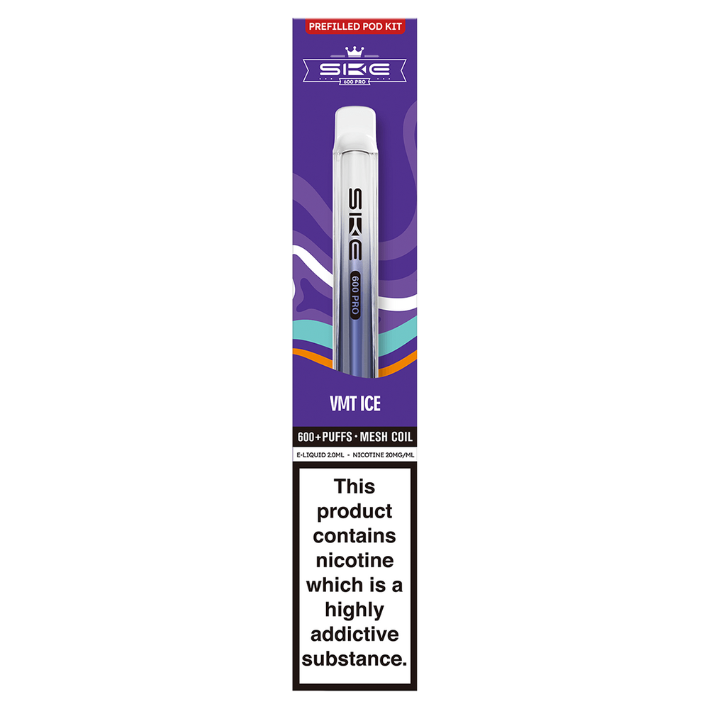 SKE 600 Pro Prefilled Pod Kit - VMT Ice