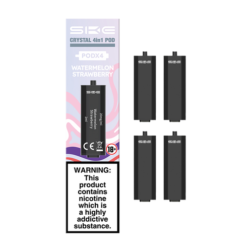 ske crystal 4in1 pods watermelon strawberry