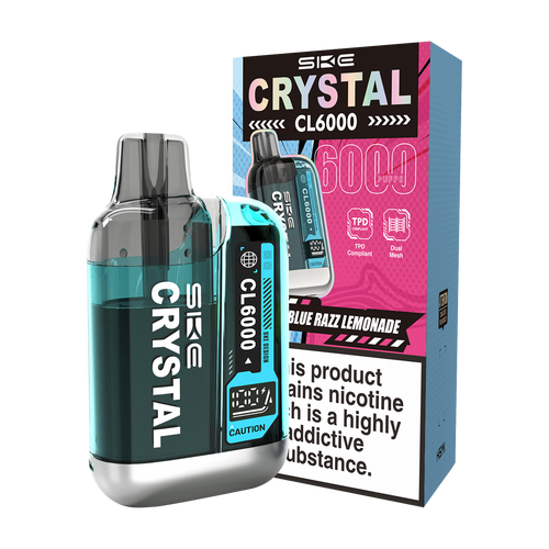 Blue Razz Lemonade SKE Crystal CL6000 Big Puff Vape