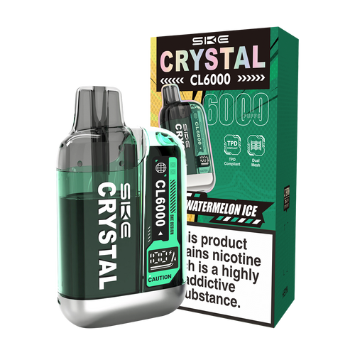 Watermelon Ice SKE Crystal CL6000 Big Puff Vape