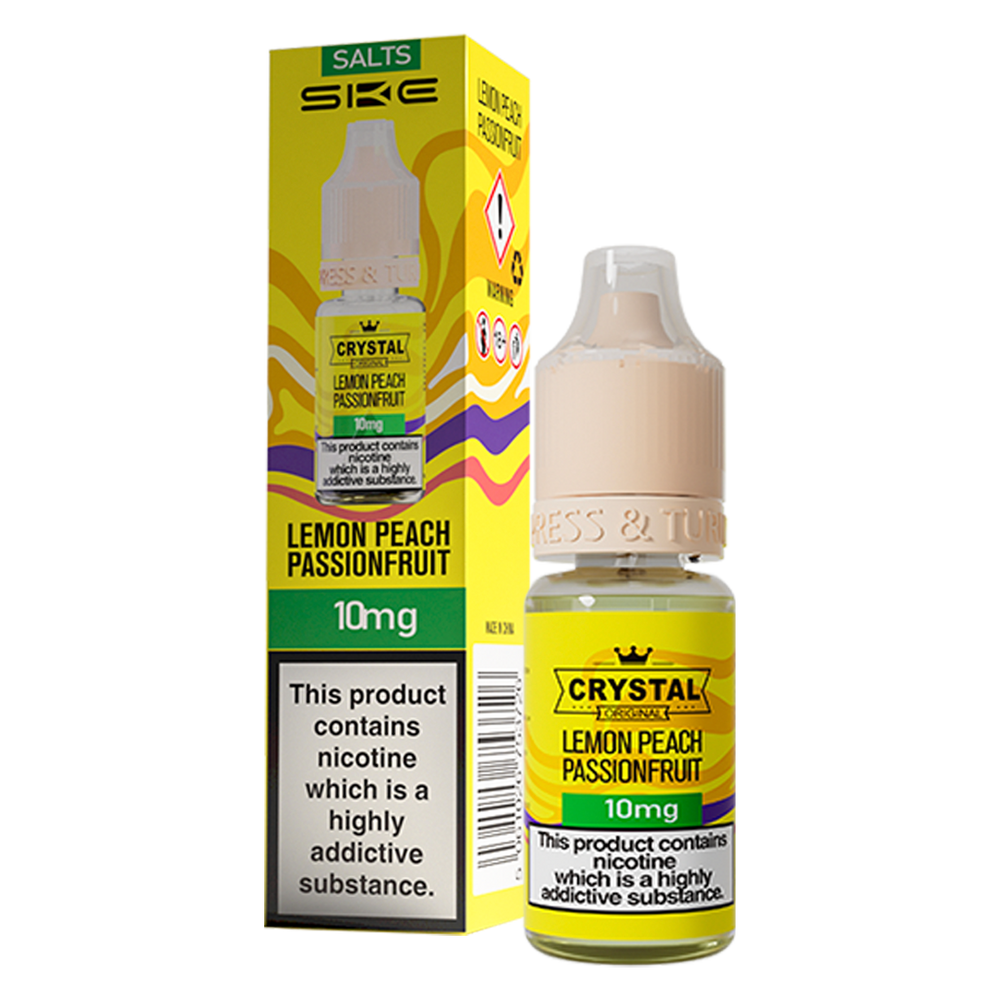 Lemon Peach Passionfruit Nic Salt by SKE Crystal
