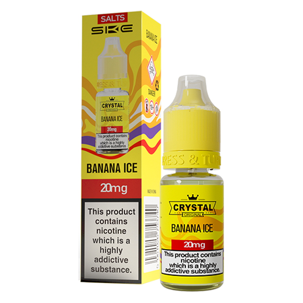 Banana Ice Nic Salt by SKE Crystal