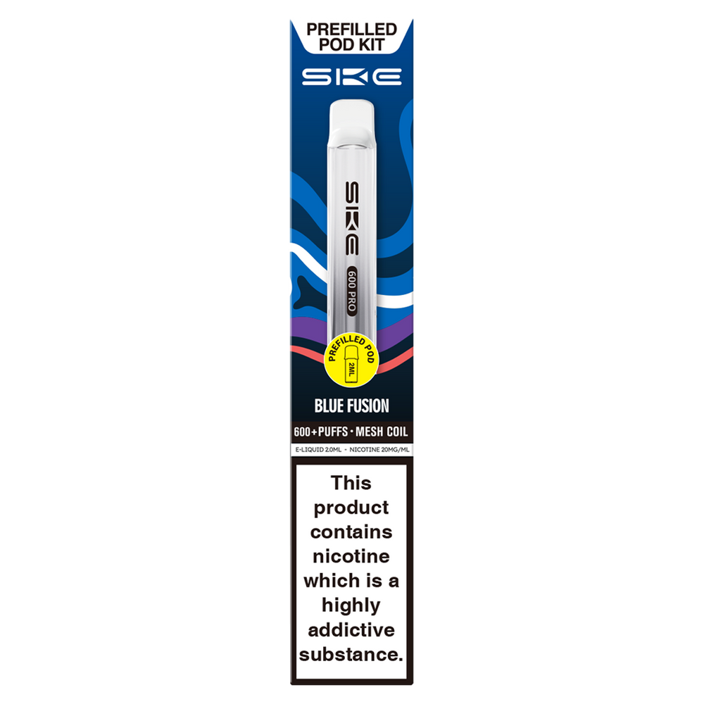 SKE 600 Pro Prefilled Pod Kit - Rechargeable & Eco-Friendly Aquavape SKE 600 Pro Prefilled Pod Kit - Rechargeable & Eco-Friendly Aquavape