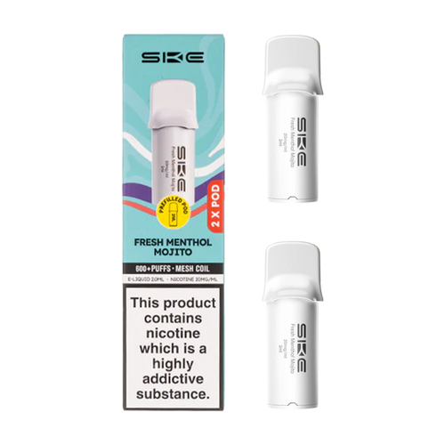 ske 600 pro pods fresh menthol mojito