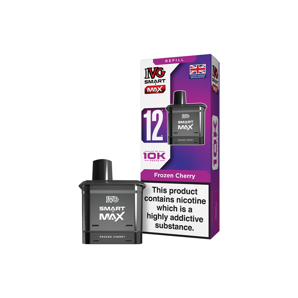 Frozen Cherry IVG Smart Max Refill Pack | MTL  Aquavape