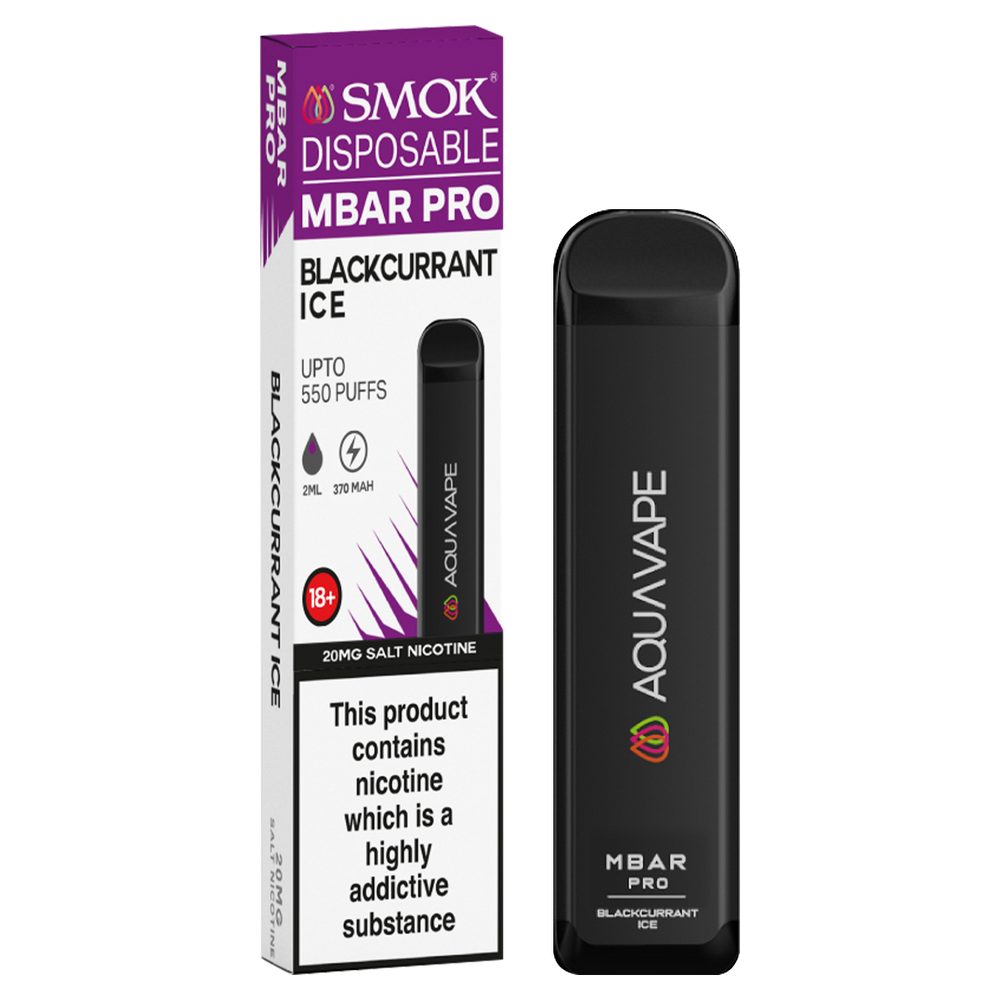 SMOK MBAR Pro Disposable Device Blackcurrant Ice