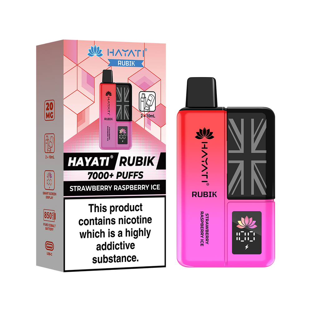 Hayati Rubik Kit strawberry raspberry ice