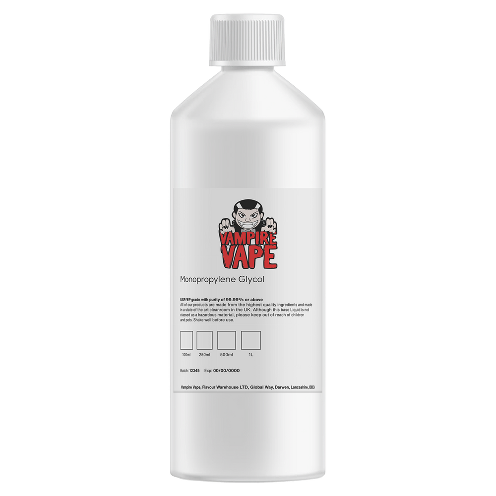 DIY Base 100% PG by Vampire Vape - 500ml | E-Liquid Aquavape DIY Base 100% PG by Vampire Vape - 500ml | E-Liquid Aquavape