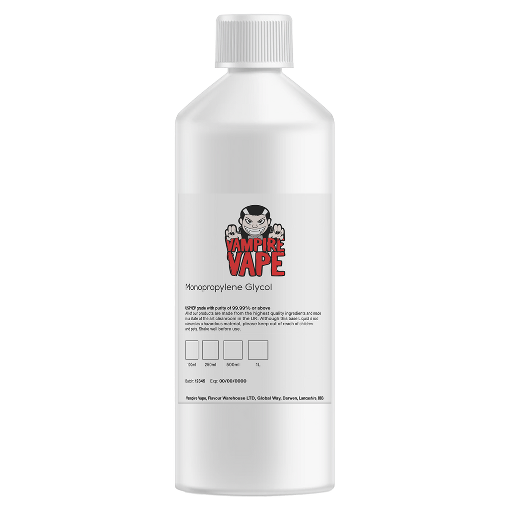DIY Base 100% PG by Vampire Vape - 500ml | E-Liquid Aquavape DIY Base 100% PG by Vampire Vape - 500ml | E-Liquid Aquavape