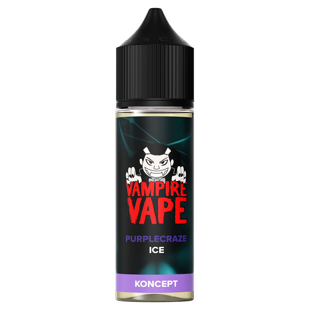 Purple Craze Ice 50ml Shortfill by Vampire Vape