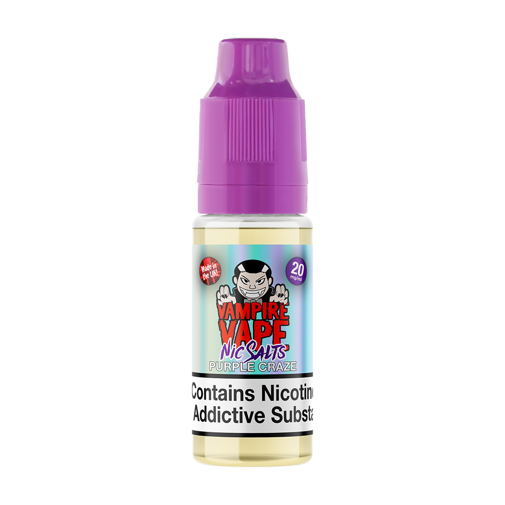 Purple Craze Nic Salt By Vampire Vape 10ml